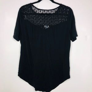 Old Navy | Black Knit Blouse